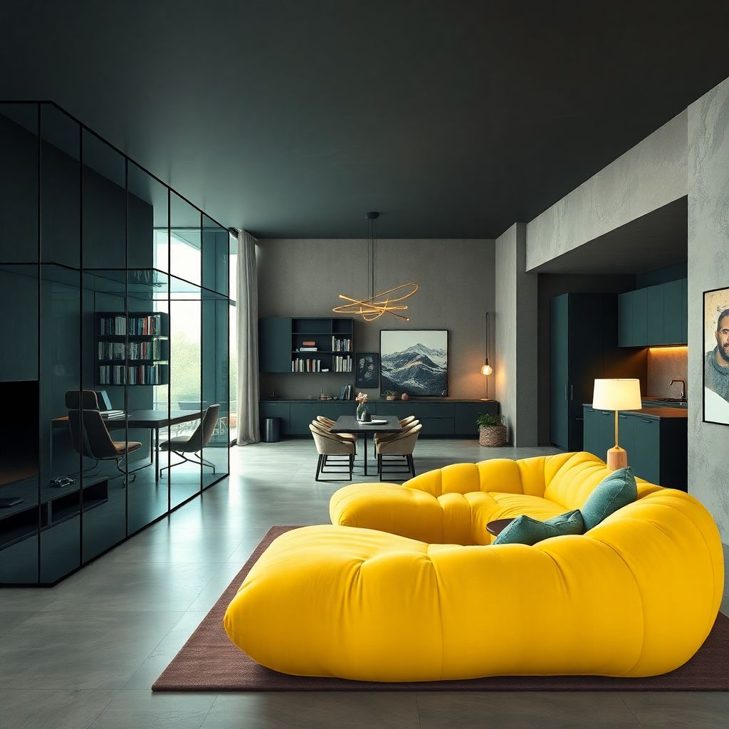 Провокационные решения в современном дизайне: тренды 2025 глазами архитектора