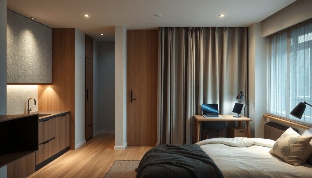 Дизайн квартир-студий: оптимизация пространства - иллюстрация