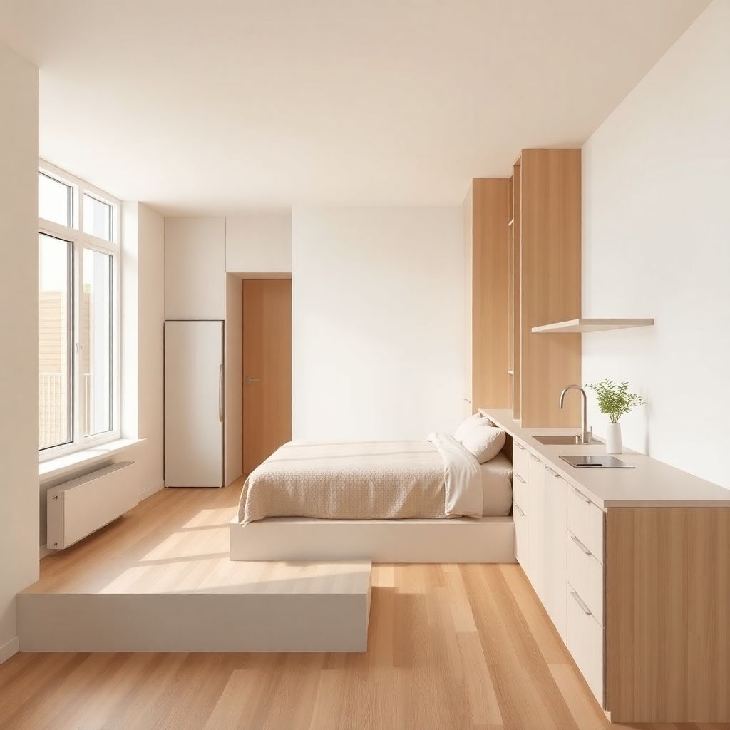 Дизайн квартир-студий: оптимизация пространства и создание комфортного интерьера