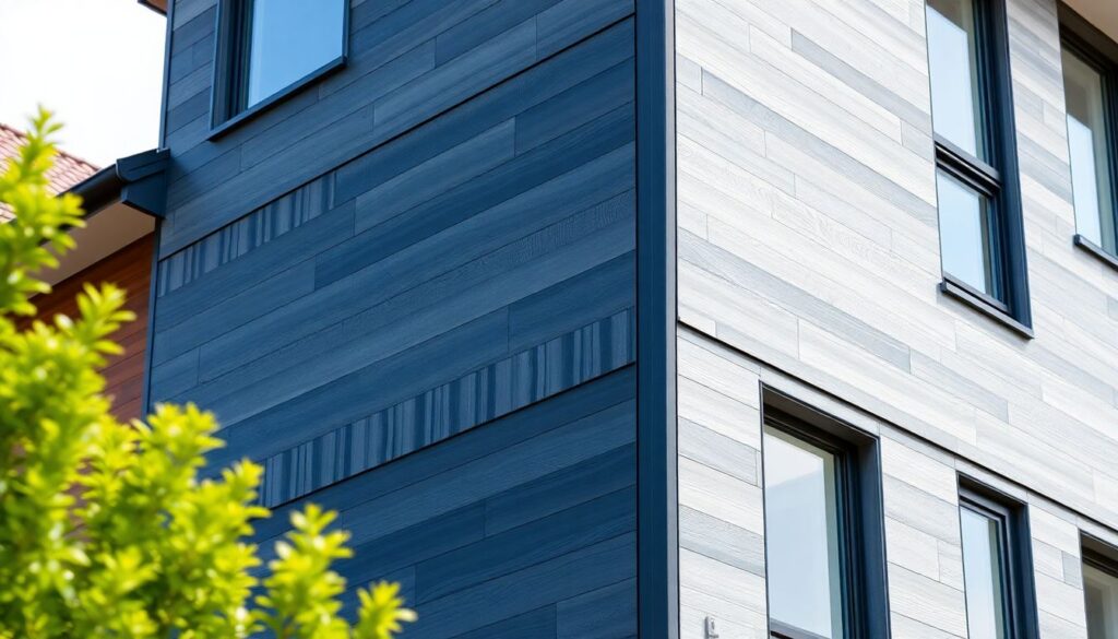 Модные материалы в наружной отделке и их практичность - иллюстрация