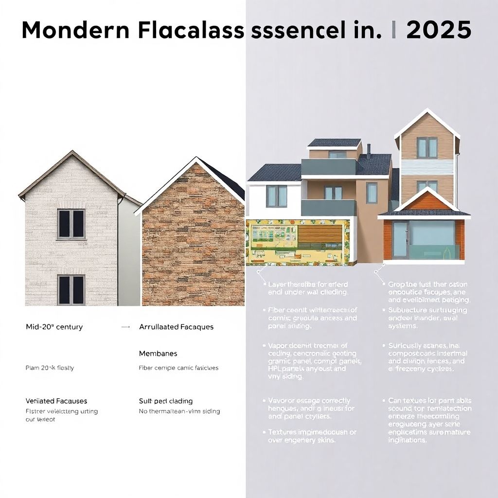 Модные материалы в наружной отделке и их практичность для современного дома