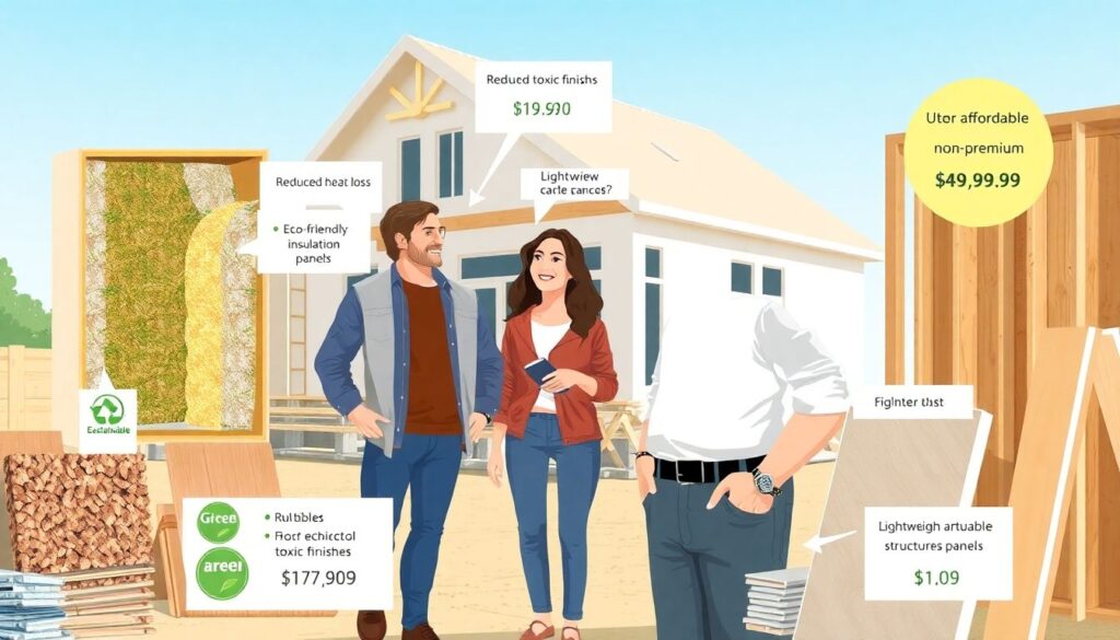 Устойчивые материалы в архитектуре и строительстве: выбор и внедрение - иллюстрация