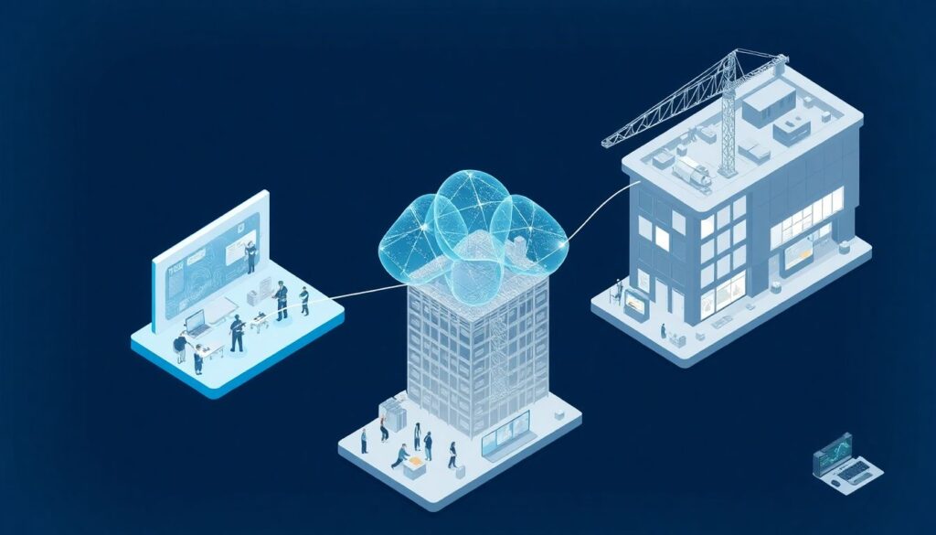 Технологии BIM в управлении строительством и продажами - иллюстрация