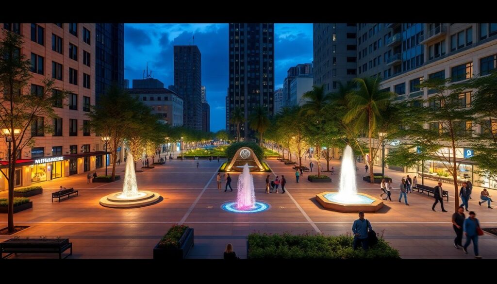 Дизайн общественных пространств как конкурентное преимущество - иллюстрация