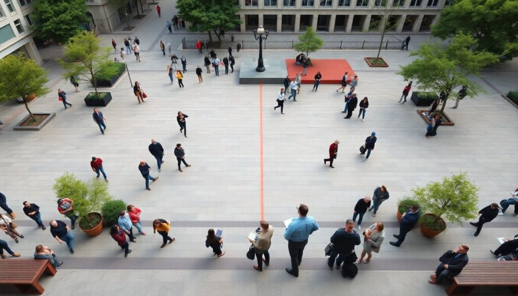 Дизайн общественных пространств как конкурентное преимущество - иллюстрация